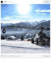 Daniel Craig Cedera Saat Syuting 