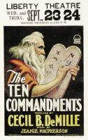 Poster The Ten Commandments