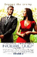 Poster Intolerable Cruelty