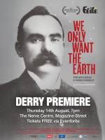 Poster We Only Want the Earth